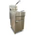 Thumbnail image #1 for Omcan Natural Gas Floor Fryer, 15.5-Inch Wide, 50 lb Oil Capacity