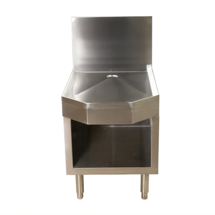 Product image #1 for BK Resources 18 x 24-Inch Underbar Frozen Drink Machine Stand Cabinet Base, Stainless Steel