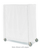 Thumbnail image #1 for Queen Mary and Banquet Cart Cover, 60W x 24D x 54H, Waterproof Vinyl-Nylon Coated, White