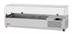 Thumbnail image #1 for Turbo Air E-Line Countertop Salad Prep Table with Clear Hood, 47-1/4 Inch, 8-Pan Capacity, R-290 Self-Contained Refrigeration