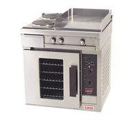 Lang Marine 30-Inch Electric Restaurant Range with Snap-Action Griddle, French Plates and Convection Oven Base