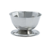 Thumbnail image #1 for Vollrath Paneled Stainless Steel Sherbet Bowl with Gadroon Base, 16 oz.
