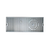 Thumbnail image #1 for Micro Matic Surface-Mount Stainless Steel Drip Tray Trough with Integral Glass Rinser, 12 x 5 Inch