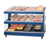 Thumbnail image #1 for Hatco Glo-Ray® Designer Slant Hot Food Display Warmer with Dual Heated Glass Shelves, 39.25-Inch Countertop