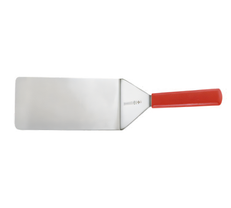 Product image #1 for Mundial 8 x 4 Inch Grill Turner with Red Polypropylene Handle