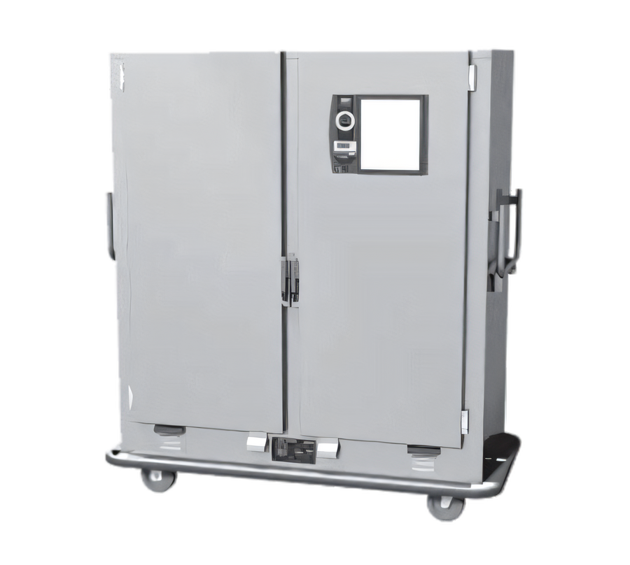 Product image #1 for Metro Heated Two-Door Banquet Cabinet, 200 Plate Capacity, Quad-Heat Dual Fuel, Stainless Steel