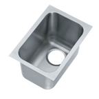 Thumbnail image #1 for Vollrath 9101-1 1-Compartment Weld-In/Undermount Stainless Steel Sink, 14 x 9 x 9-3/4 in Bowl, 20 Gauge, Square Corners Case of 4