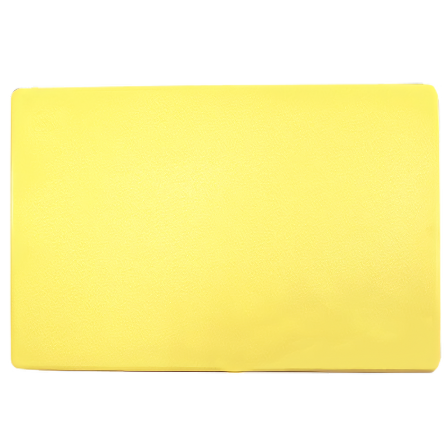 Product image #1 for Adcraft High Density Thermoplastic Cutting Board, 15 x 20 x 1/2 Inch, Yellow