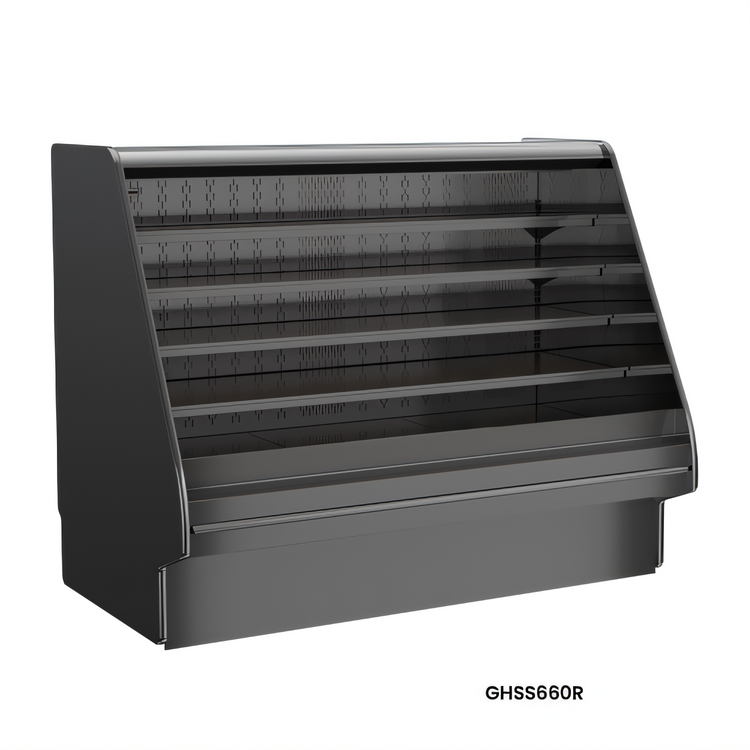 Product image #1 for Structural Concepts Fusion® Open Flat Profile Refrigerated Self-Service Countertop Display Case