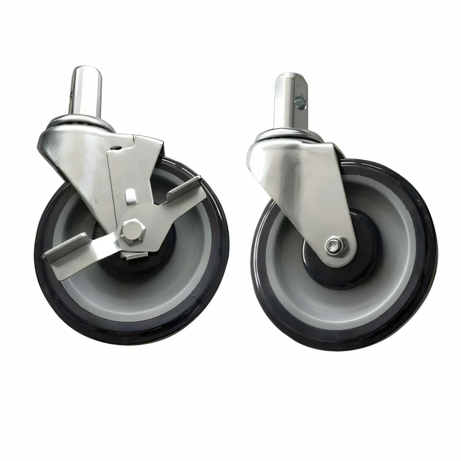 Product image #1 for Omcan USA 28637 Shelf Casters & Leveling Feet