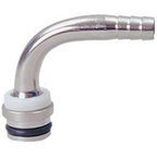 Thumbnail image #1 for Micro Matic USA 401-108 Beer Dispenser Swivel 90° Elbow Fitting