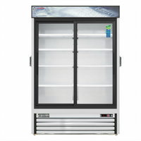 Everest Refrigeration EMGR48C 48 Cu. Ft. Two-Section Sliding Glass Door Chromatography Refrigerator