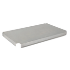 Thumbnail image #1 for John Boos GLS1030 120-Inch x 30-Inch Galvanized Steel Work Table Undershelf for SBO Frames