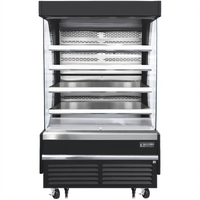 Everest Refrigeration EOMV-48-B-35-T Vertical Open Display Merchandiser, 48