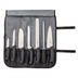 Thumbnail image #1 for Mercer Culinary Millennia 8-Piece Knife Roll Set with 7-Pocket Roll and Sharpening Steel