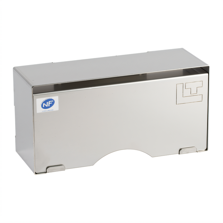 Product image #1 for Louis Tellier US Wall-Mounted Stainless Steel Disposable Cap Dispenser