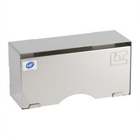 Louis Tellier US Wall-Mounted Stainless Steel Disposable Cap Dispenser