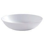 Thumbnail image #1 for American Metalcraft Mix & Matte MCB36WH 36 oz Round Melamine Bowl, 8-3/4-Inch, Matte White Case of 48