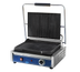 Thumbnail image #1 for Globe GPG1410 Commercial Countertop Panini Grill, 14 x 10-Inch Grooved Cast Iron Plates