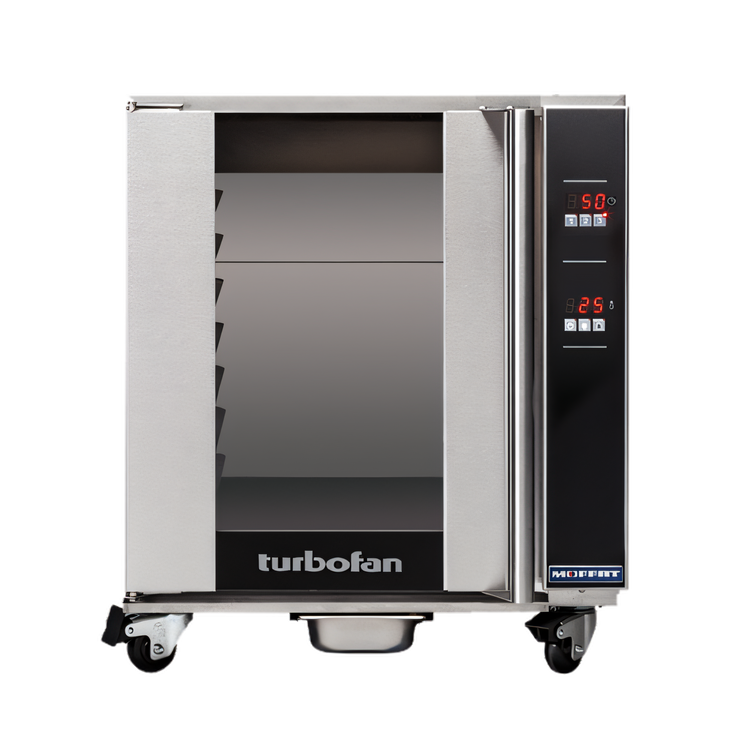 Product image #1 for Turbofan H8D-FS-UC Undercounter Electric Holding Cabinet, 8 Full-Size Pan Capacity, Digital Controls, Glass Door