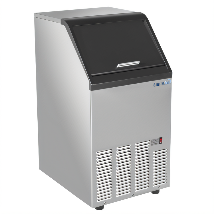Product image #1 for Lunar Ice LUIM-80 Self-Contained Air-Cooled Ice Machine with 80 lb Production and 25 lb Built-In Bin