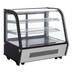 Thumbnail image #1 for BakeMax Titan Series 28-Inch Countertop Full-Service Refrigerated Display Case with Curved Front Glass
