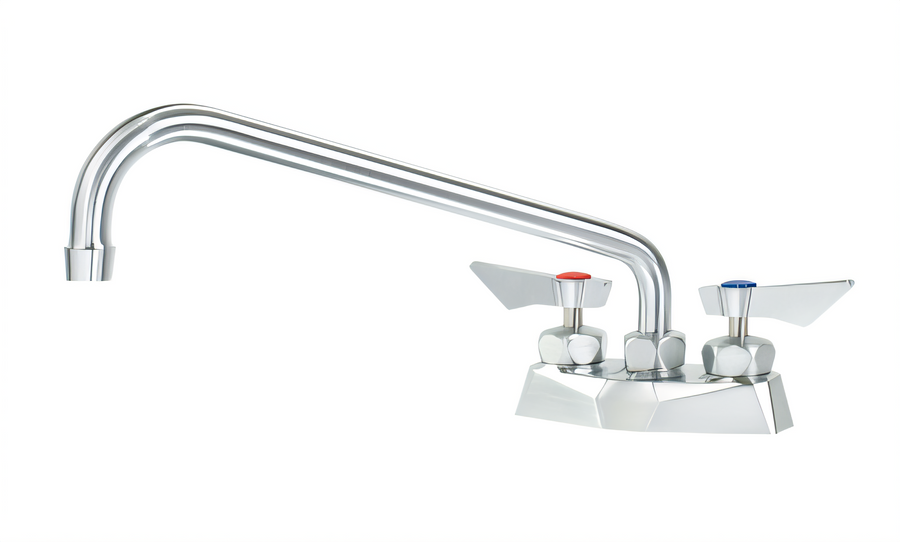 Product image #1 for Krowne Diamond Series 4-Inch Center Deck Mount Faucet with 12-Inch Swing Spout, 1.8 GPM