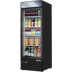 Thumbnail image #1 for Everest Refrigeration EMGR10B 24-Inch Single-Section Reach-In Glass Door Merchandiser Refrigerator, 10 Cu. Ft., Bottom-Mounted Self-Contained