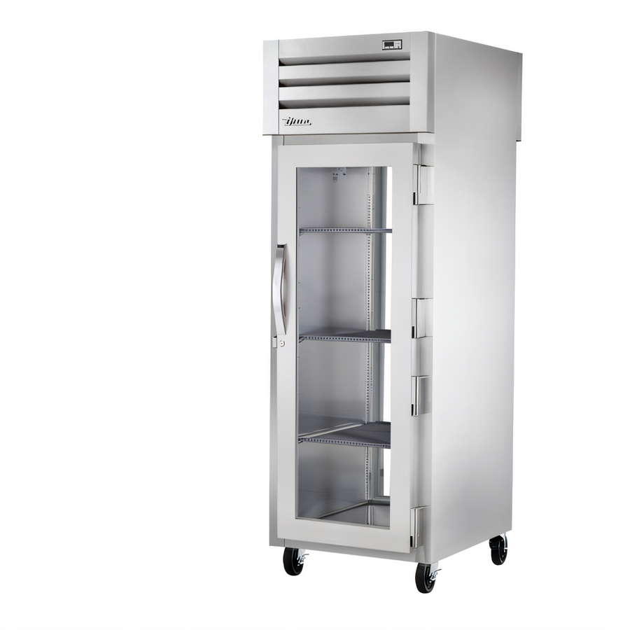 Product image #1 for True SPEC SERIES One-Section Pass-Thru Glass Door Reach-In Refrigerator, Top-Mounted Self-Contained