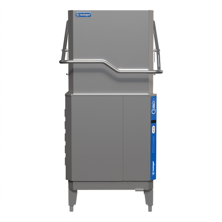 Product image #1 for Insinger Premier Series CX20 High-Temperature Door-Type Commercial Dishwasher with Built-In Booster, 60 Racks/Hour