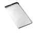 Thumbnail image #1 for American Metalcraft Hammered Stainless Steel Rectangular Serving Tray with Sides, 10 x 4-1/2 Inches