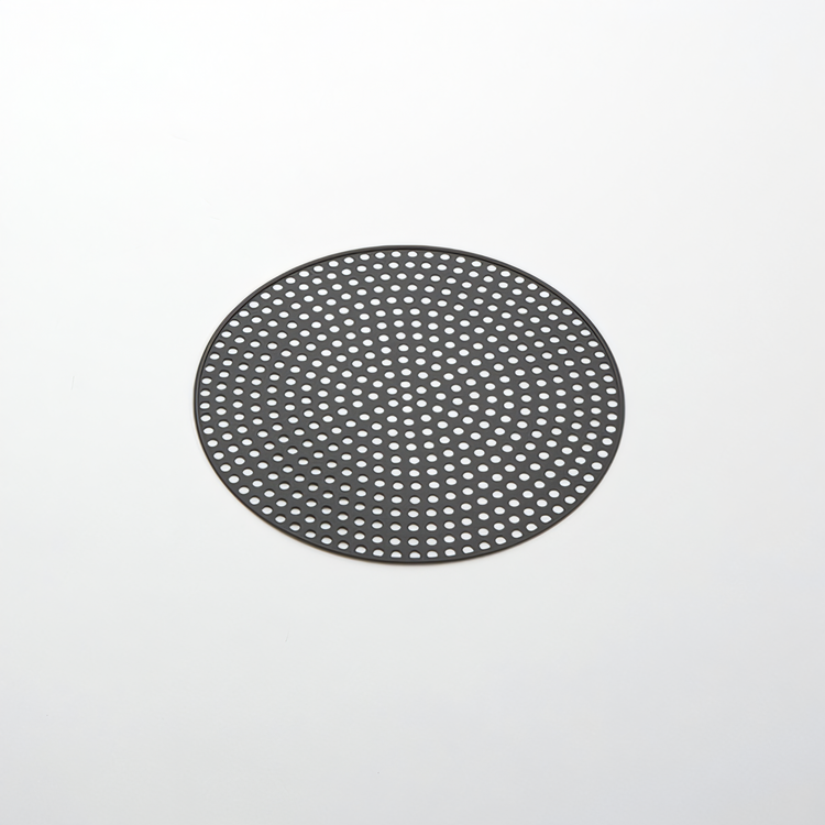 Product image #1 for 10 Inch Perforated Hard Coat Anodized Aluminum Pizza Disk