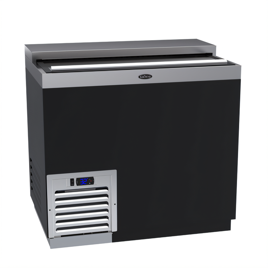 Product image #1 for Krowne MC36B 36-Inch Underbar Slide-Top Glass Froster with Self-Contained Refrigeration