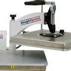 Thumbnail image #1 for DoughXpress TXM-15 Manual 15-Inch Tortilla Dough Press with Heated Upper and Lower Aluminum Platens, Infinite Thickness Adjustment