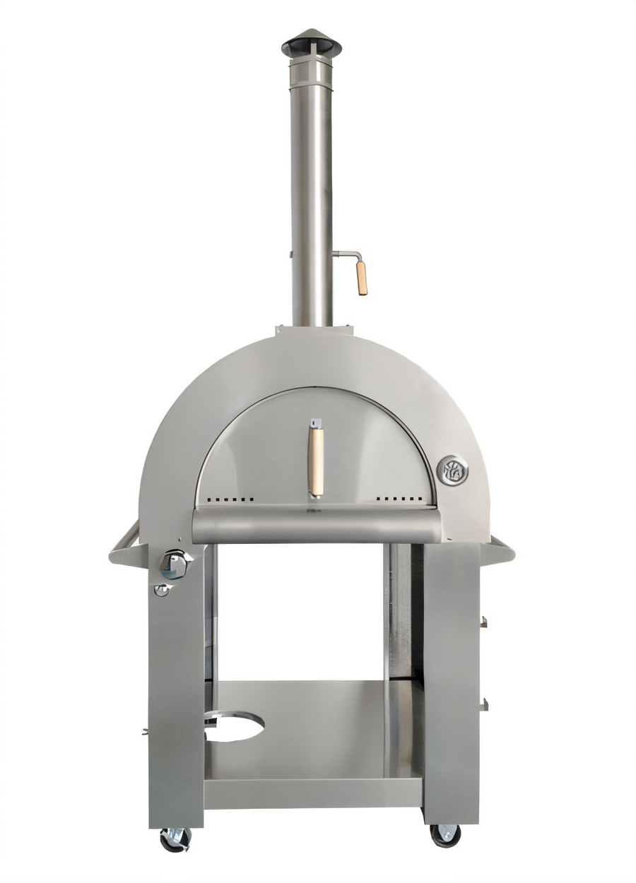 Product image #1 for Omcan Portable Wood Burning and Propane Gas Countertop Pizza Oven