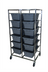 Thumbnail image #2 for Channel Manufacturing All-Welded Stainless Steel End-Load Lug Rack, 12-Lug Capacity, 36 x 26 x 70.5 Inches