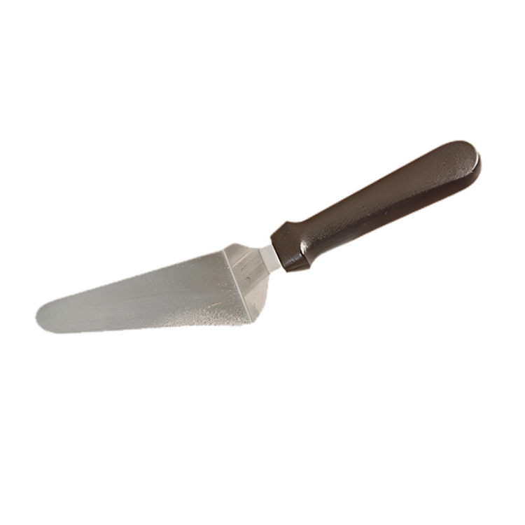 Product image #1 for American Metalcraft 10.5-Inch Flexible Offset Pizza/Pie Server with Stainless Steel Blade and Brown Plastic Handle