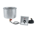 Thumbnail image #1 for Vollrath 36462 Drop-In Insulated Wet-Operation Soup Well with Infinite Controls, Stainless Steel, 7-1/4 Quart Capacity