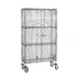 Thumbnail image #1 for Super Erecta Mobile Chrome-Plated Security Unit with 2 EZ-Add Shelves
