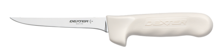 Product image #2 for Dexter Russell Sani-Safe 5-Inch Flexible Boning Knife with White Polypropylene Handle
