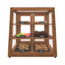 Thumbnail image #1 for Koolmore Slanted Countertop Bakery Display Case, 3.5 Cu. Ft., 3 Tempered Glass Shelves, Double Rear Doors
