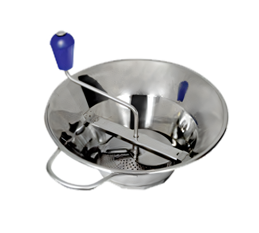 Product image #1 for Tellier Semi-Professional Stainless Steel Manual Food Mill, 5-Quart