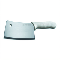 Dexter Russell Sani-Safe 7-Inch Cleaver with White Polypropylene Handle