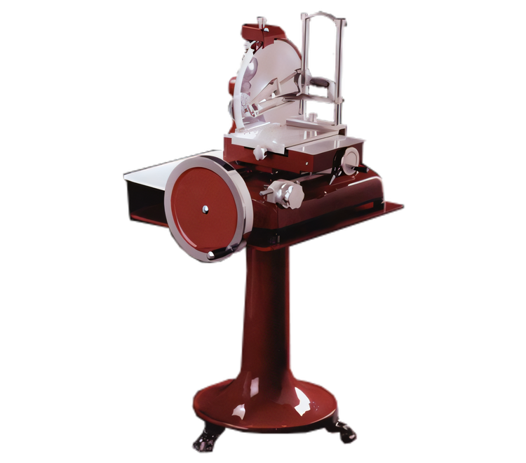 Product image #2 for Volano Trento 14-9/16-Inch Manual Flywheel Meat Slicer with Built-In Sharpener