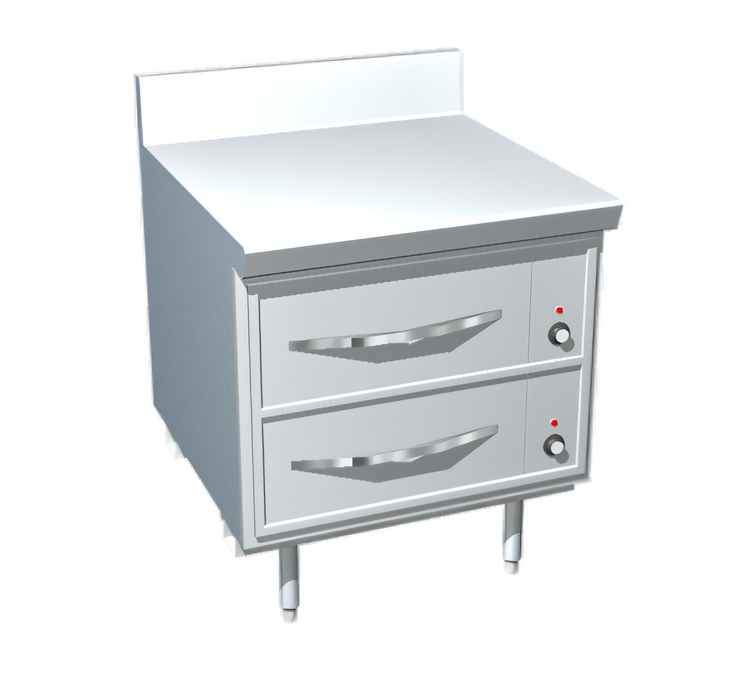 Product image #1 for La Rosa Open Base Roll Warmer Housing Utility Stand for Up to 33-Inch Warmers