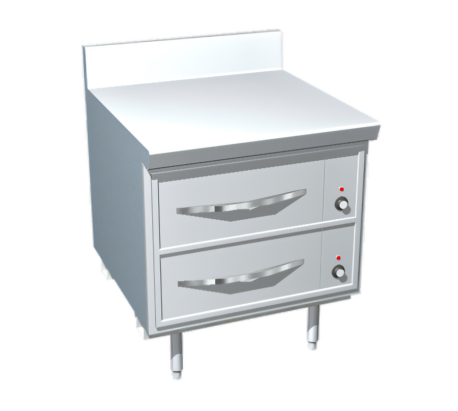 Product image #1 for La Rosa Open Base Roll Warmer Housing Utility Stand for Up to 33-Inch Warmers