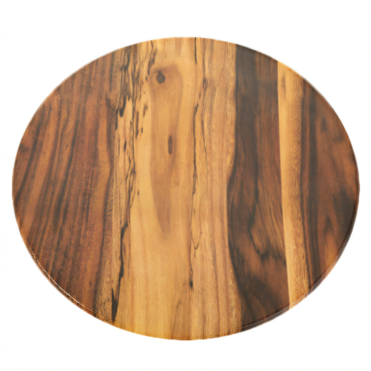 Product image #1 for American Metalcraft Naturals 17-1/4 Inch Round Melamine Serving Board, Acacia Pattern