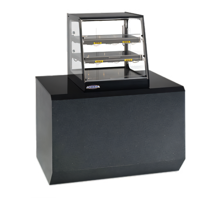 Product image #1 for Elements 24-Inch Countertop Self-Service Heated Merchandiser with 2-Tier Adjustable Heated Shelves