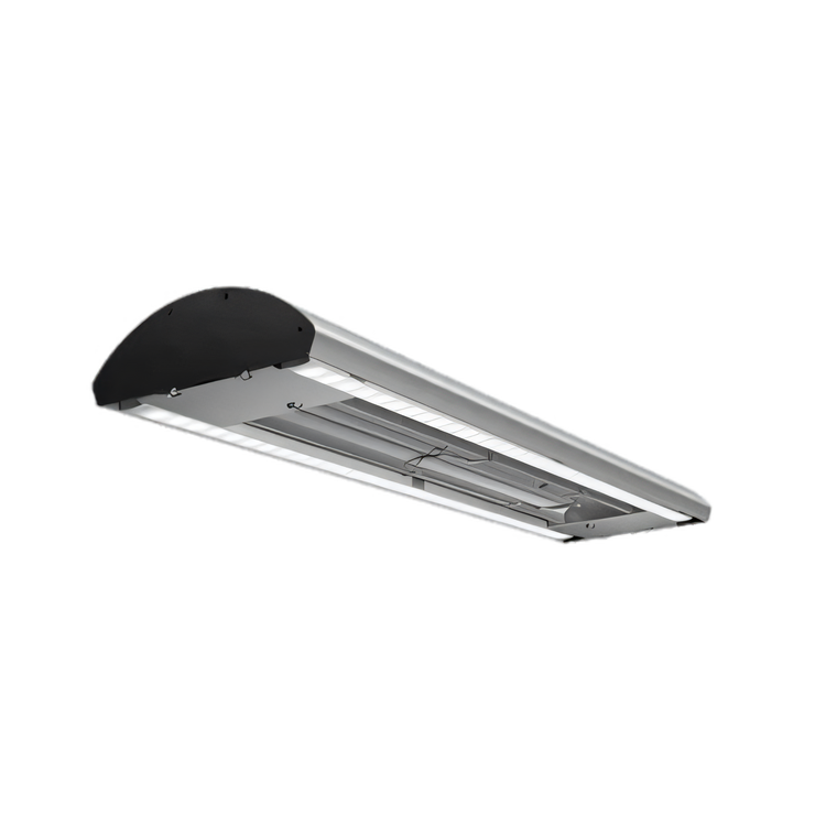 Product image #1 for Hatco Glo-Ray Curved Lighted Infrared Strip Heater with Dual LED Lights, 24-Inch, 506 Watt