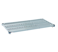 MetroMax Q 54 Inch x 24 Inch Vented Polymer Shelf with Epoxy-Coated Steel Frame